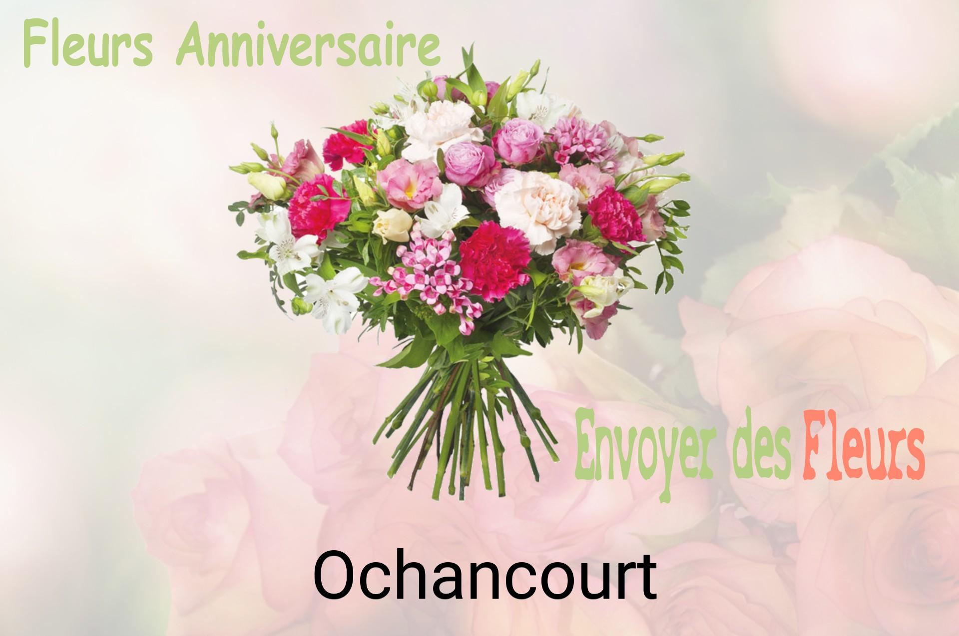 Bouquet de fleurs d’anniversaire livré à Ochancourt