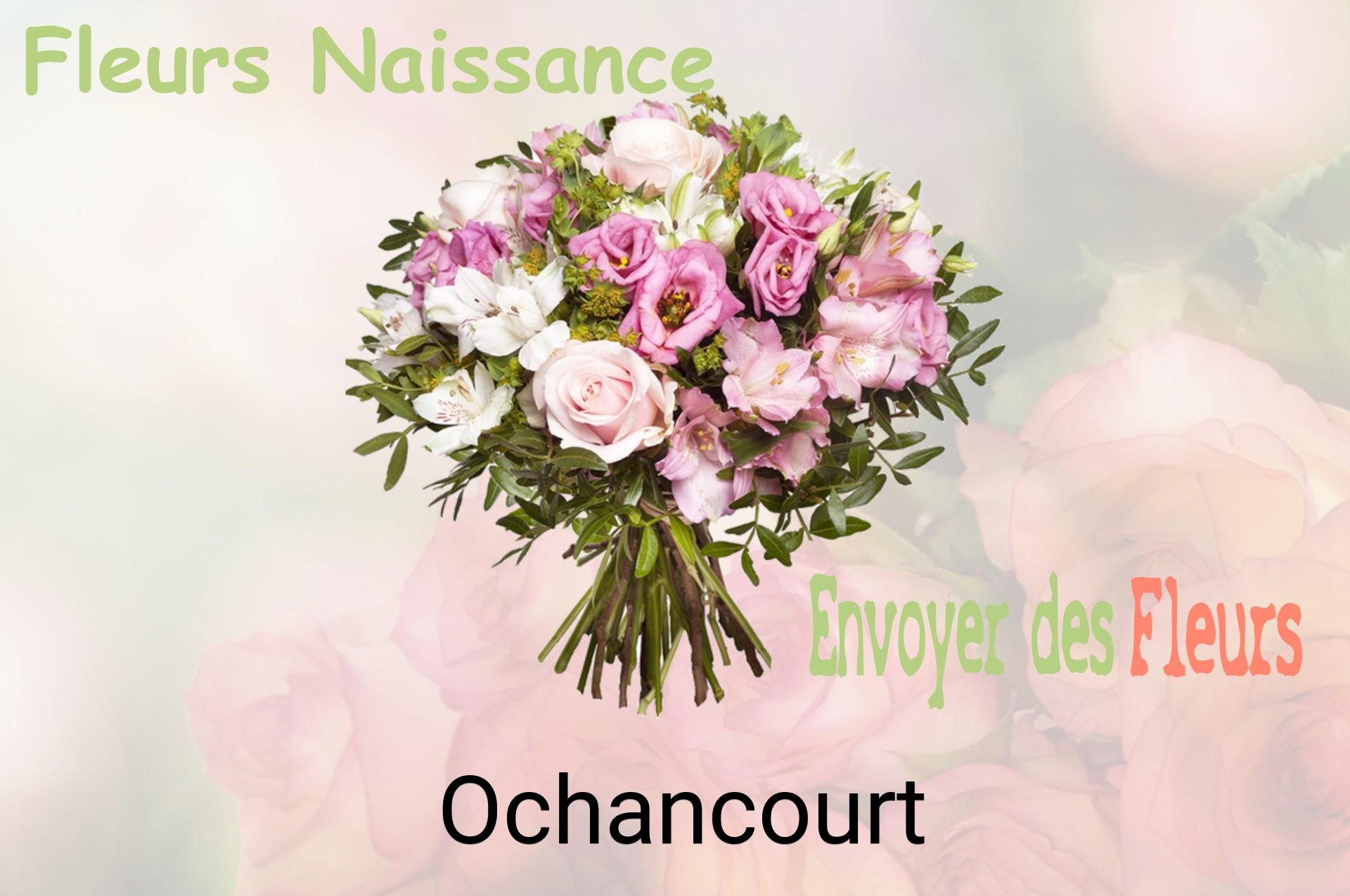 Bouquet de fleurs de naissance livré à Ochancourt